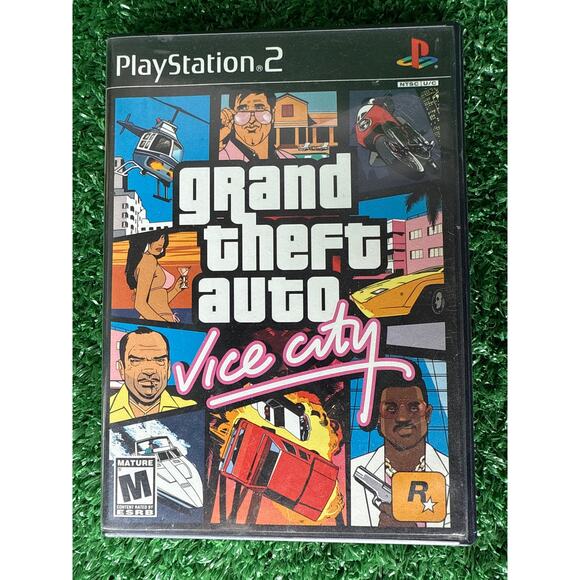 Grand Theft Auto: Vice City PS2 (Sony PlayStation 2) CIB TESTED - Picture 1 of 5